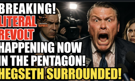 BREAKING! Literal Revolt Happening Now In the Pentagon! Pete Hegseth Is Surrounded! 